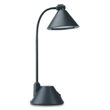 Alera® Led Task Lamp, 5.38"w X 9.88"d X 17"h, Black freeshipping - TVN Wholesale